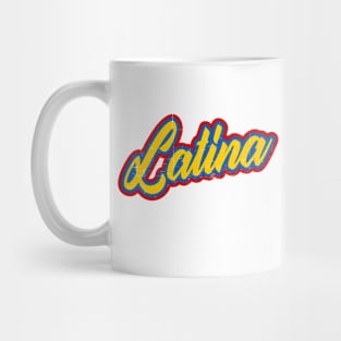 Latina - amarillo azul rojo - south american latina Mug